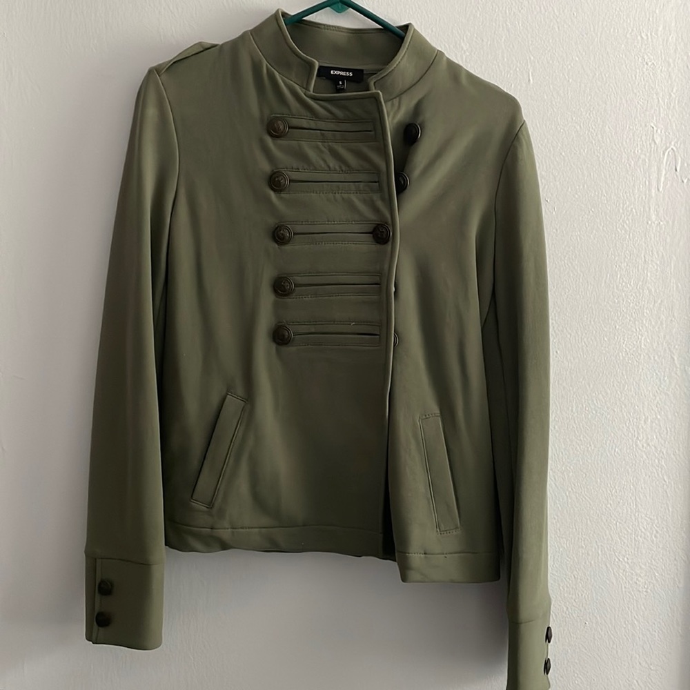 Express Military Green Jacket